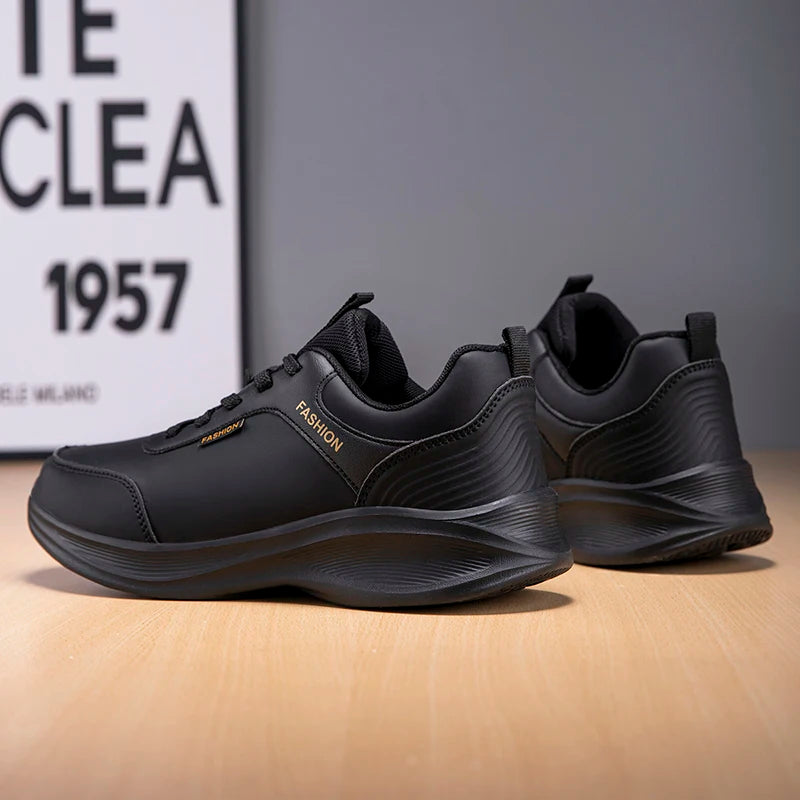 Autumn Light Men Sneakers Lace Up Casual Shoes For Men Cushioning Men Sport Shoes For Running Winter Waterproof Walking Shoes