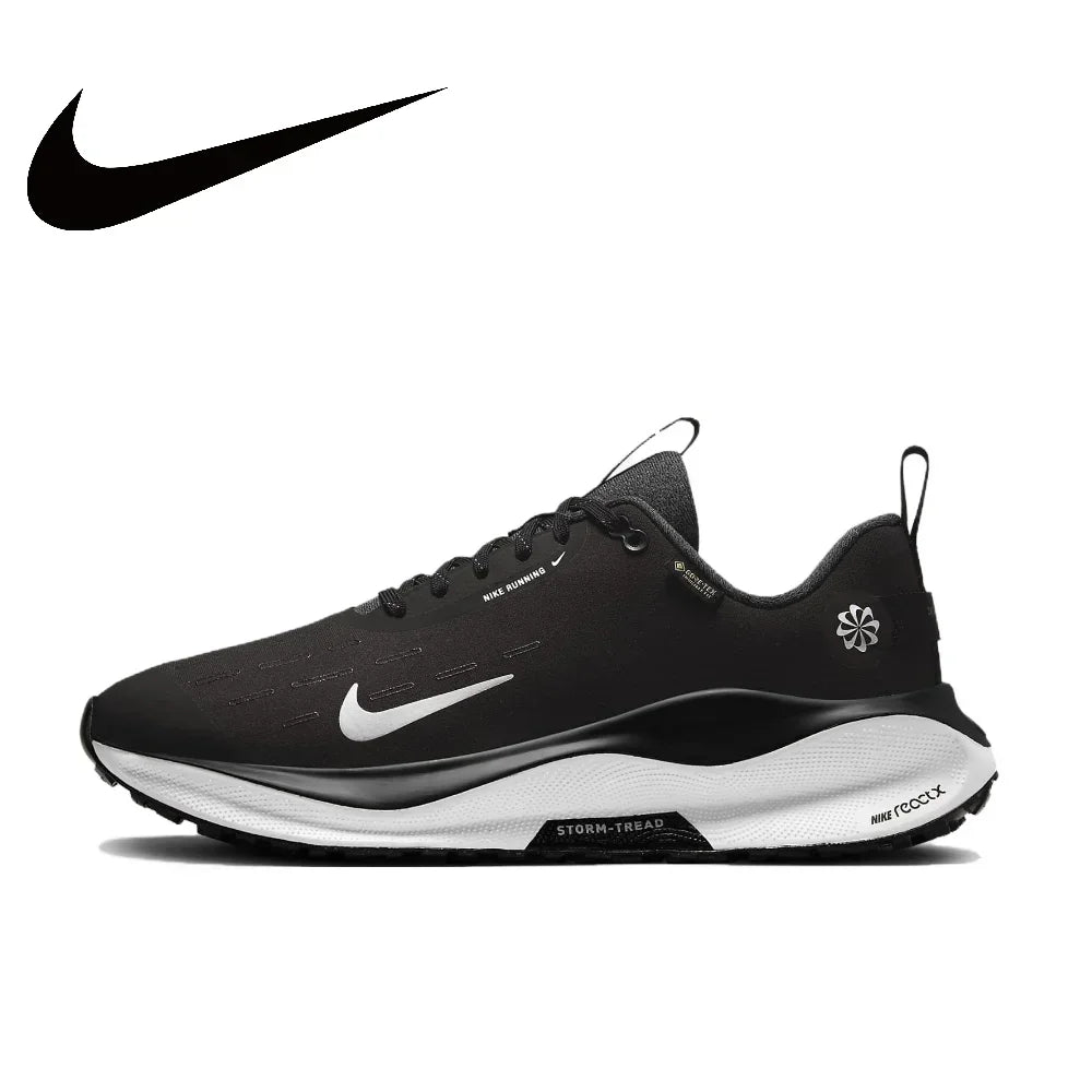 NIKE Original Man sneakers New Arrival React Infinity Run Flyknit 4 Gore-Tex Low Shock-absorbing and wear-resistant shoe