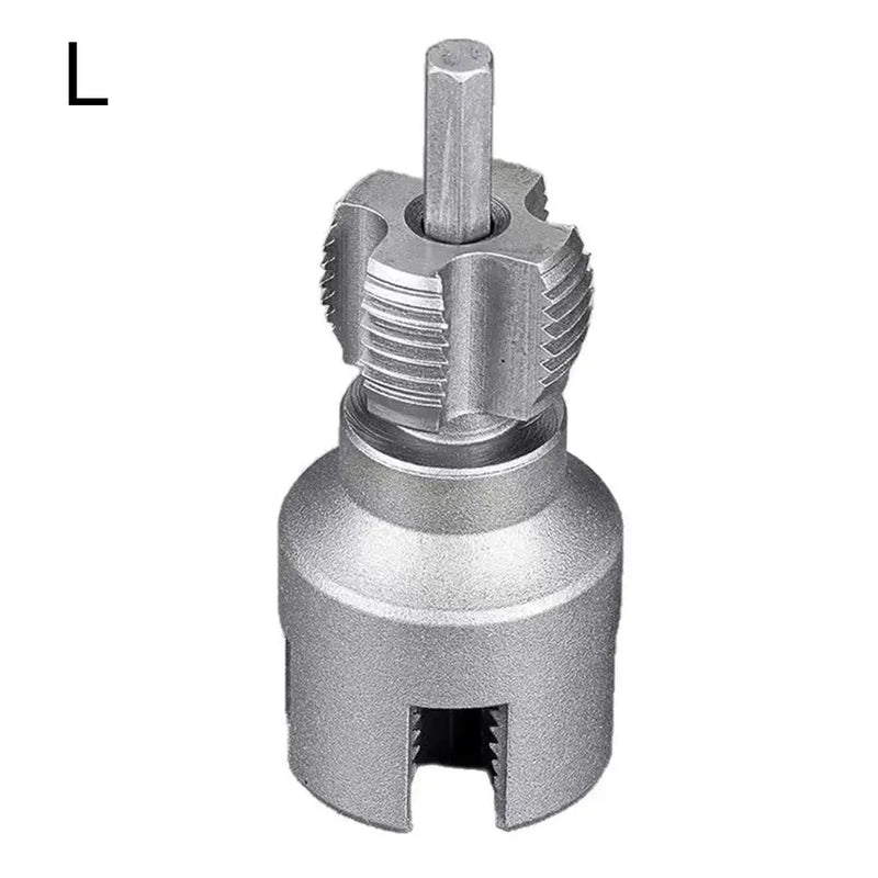 DN15 DN20 Pipe Threading Tool Hex Shank Die Internal External Threads 1/2&3/4 Water Pipes PPR PVC MPP Manganese Steel Detachable