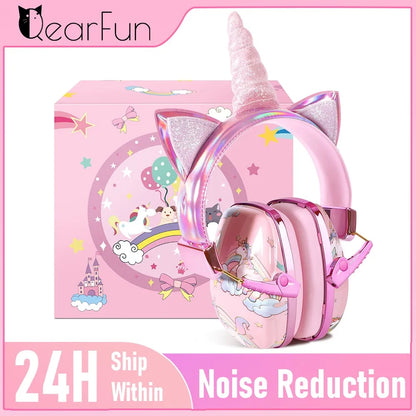 New Kid Earmuffs Noise Protection Safety Ear Muffs Protectors for Children Hearing Kids Gifts Noise Cancelling Headphones 22dB