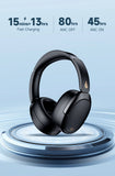 Edifier WH950NB Active Noise Cancelling Wireless Headphones Bluetooth 5.4 Headset, Hi-Res Wireless, 80hrs Playback,4 Microphones