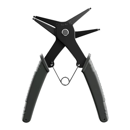 2 in 1 Snap Ring Pliers For Internal External Card Retaining Pincer Multifunctional Professional Hand Tool Hardware Repair Tool
