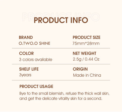 Wholesale O.TWO.O Air Cushion BB Cream 3 Colors Fuller Coverage Waterproof Long-lasting Concealer Cushion Compact Face Makeup