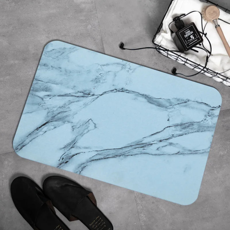 Ultra Non Slip Bath Mat Super Absorbent Bathroom Rug Quick Dry Stone Bathroom Mat 100% Diatomaceous Earth Shower Rug ﻿ 발매트