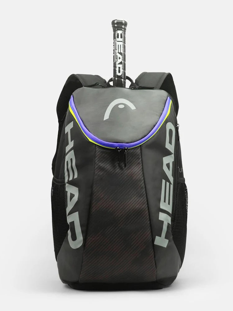 HEAD Tennis Backpack Outdoor Sport Bag Tennis Bag Badminton Gymbag Backpack Original Tennis Backpack With Separated Shoe Bag