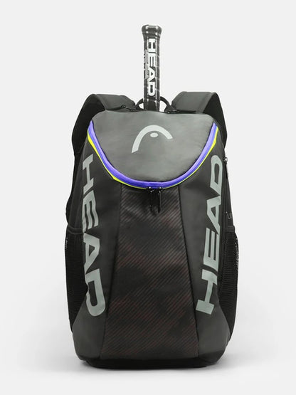 HEAD Tennis Backpack Outdoor Sport Bag Tennis Bag Badminton Gymbag Backpack Original Tennis Backpack With Separated Shoe Bag