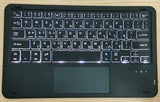 Bluetooth Keyboard Case For Xiaomi Pad 7 7 Pro 11.2 Trackpad Tablet Case Russian Arabic Hebrew Spanish Korean French Keyboard