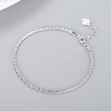 925 Sterling Silver Pearl Bracelet for Women, French Bracelets, Blue Crystal, Wedding Party Jewelry, Luxury Designer, Fashion 
