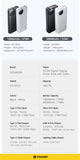 Essager Power Bank 30000mAh 22.5W PD Fast Charging Powerbank Portable Battery Charger For iPhone 15 14 13 12 Pro Max Huawei