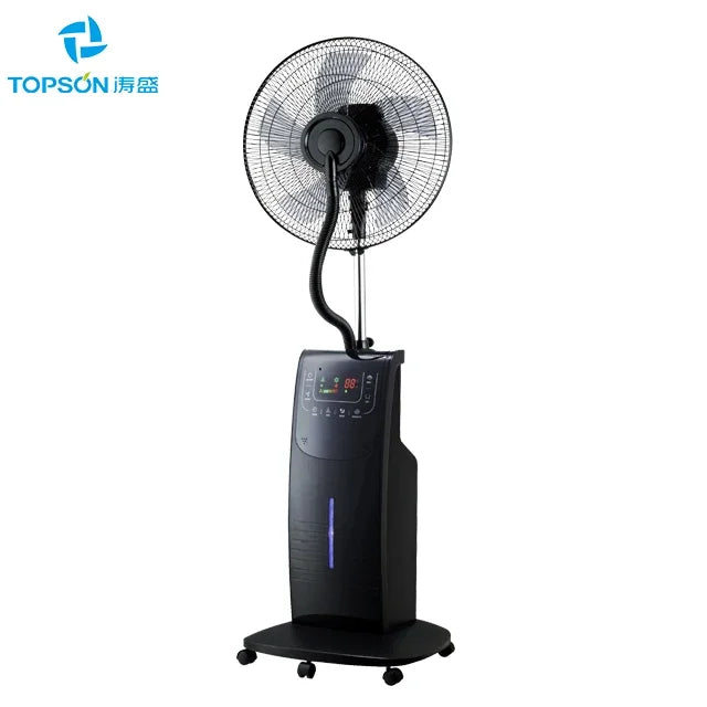 Air Cooler Domestic Standing Humidifier Mist Fan With Remote Water Mist Fan Spray