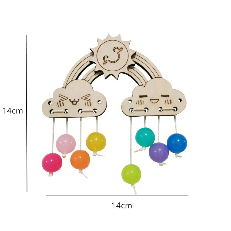 Montessori Busy Board DIY Material Accessories Sensory Toys Busyboard Parts for Children Early Educational Baby Development Toys