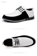 2024 Autumn Business Casual Shoes for Men Trend Classic Leather Shoes Outdoor Men Sneakers Sewing Breathable Men's Dress Shoes