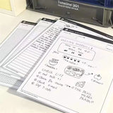 1PC B5 Sticky Note Paper Simple and Tear off Paper Learning Supplies Plan Note Book