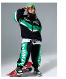 Hip Hop Girls Contrast Bomber Jacket Sport Pants Boys Street Dance Coat Streetwear Kids Jazz Clothes Set Children School Uniform