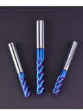 4 Flutes HRC65 Carbide End Mill CNC Cutting Tools Alloy Carbide Milling End Mills Tungsten Steel Milling Cutter Square Router Bit