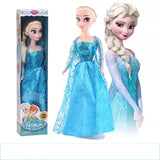 2026 New Arrival Frozen 2 Princess Dolls Set, 30cm Movable Joint Elsa Anna Action Figures, Best Gift for Girls Birthday