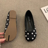 Women Flats Tabi Ninja Shoes Woman Ladies Microfiber Leather Comfy  Flats Split Toe Slippers Soft Bottom Loafers Solid Brief La