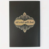 Old Witch Spells Book - Essential Tool for Witches & Wizard Beginners,  Perfect for Birthdays, Easter, Christmas, Halloween Gift