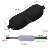 Comfortable Lightweight Eye Cover Soft 3D Contoured Sleeping Mask Breathable Eye Shade for Men and Women Night Travel Rest Aid