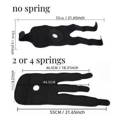 Sports knee pads, outdoor hiking, basketball, cycling, knee pads, running, strengthening protective gear, spring knee pads