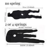 Sports knee pads, outdoor hiking, basketball, cycling, knee pads, running, strengthening protective gear, spring knee pads