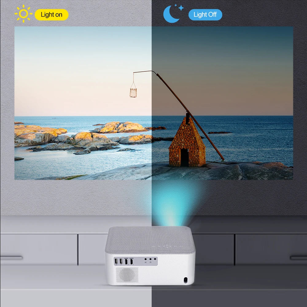 ThundeaL TD92Pro Mini Projector Full HD 1080P Projetor 5G WiFi Android 4K Video TD92 Pro Portable Beamer 3D Movie Home Theater