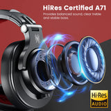 Oneodio A71 Wired Over Ear HiFi Headphones With Mic Studio DJ Headphone Professional Monitor Recording Mixing Headset For Gaming