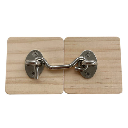 Children Lock DIY Busy Board Baby Montessori Teaching Aid Games  Lock Cognition Toy Kids Education Motor Skill Toys Busyboards