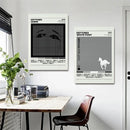 Deftones Band Poster Print Canvas Painting Around the Fur/Saturday Night Wrist Music Album Cover for Room Home Wall Art Decor