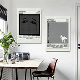 Deftones Band Poster Print Canvas Painting Around the Fur/Saturday Night Wrist Music Album Cover for Room Home Wall Art Decor