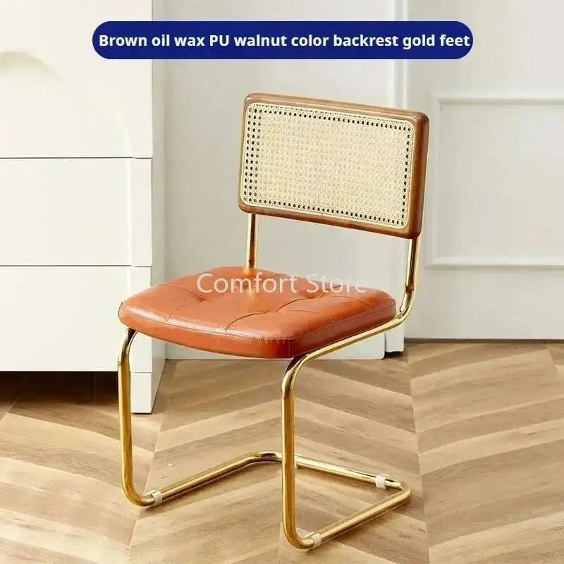 Kitchen Office Outdoor Dining Chairs Modern Luxury Salon Relax Cesca Chair Restaurant INS Sillas Para Comedor Furniture WK50DC