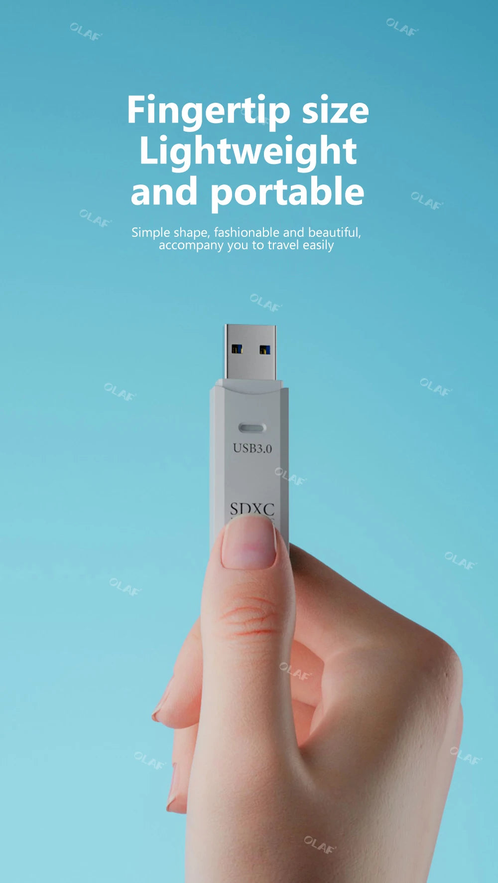USB 3.0 Card Reader Micro SD TF Memory Card Reading Adapter High Speed ​​2 IN 1 Card Reader For Phone PC Laptop Accessories U disk