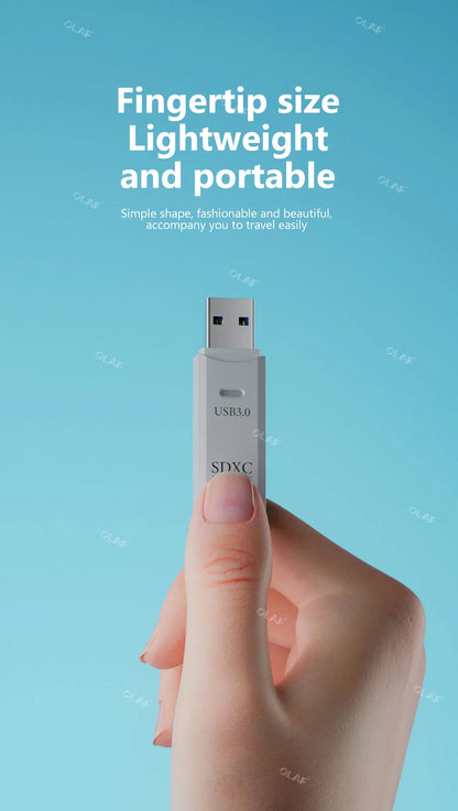 USB 3.0 Card Reader Micro SD TF Memory Card Reading Adapter High Speed 2 IN 1 Card Reader For Phone PC Laptop Accessories U disk