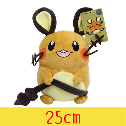 Peluche de Pokémon de alta calidad con etiqueta, dibujo animado de Pikachu, Charmander, Squirtle, Bulbasaur, muñeco de peluche, regalo para niños.