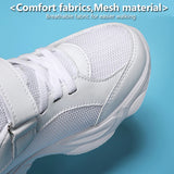Children's Fashion Sports Shoes Breathable Student Black School Walking Shoes Anti-skid Boys & Girls Casual Running Sneaker