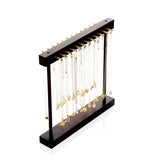 DIY Assembly Simple Solid Wood Necklace Display Rack Large Capacity Jewelry Display Stand Collection Pendant Rack Ornaments Display Stand Props