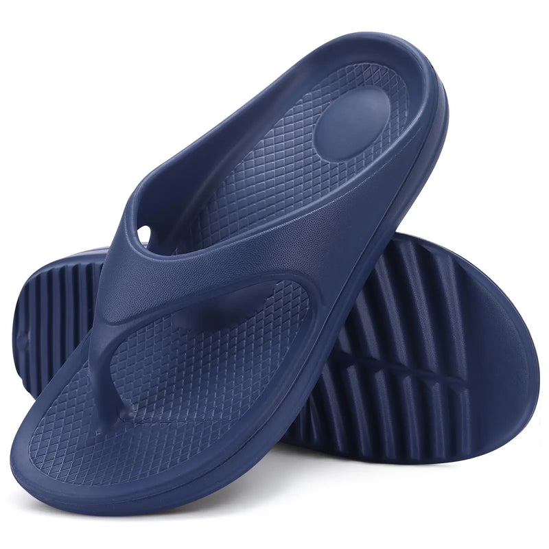 Evshine Women Orthopedic Sandals Flip Flops With Arch Support Men Non-slip Bath Shower Slippers Unisex Fashion House Slippers