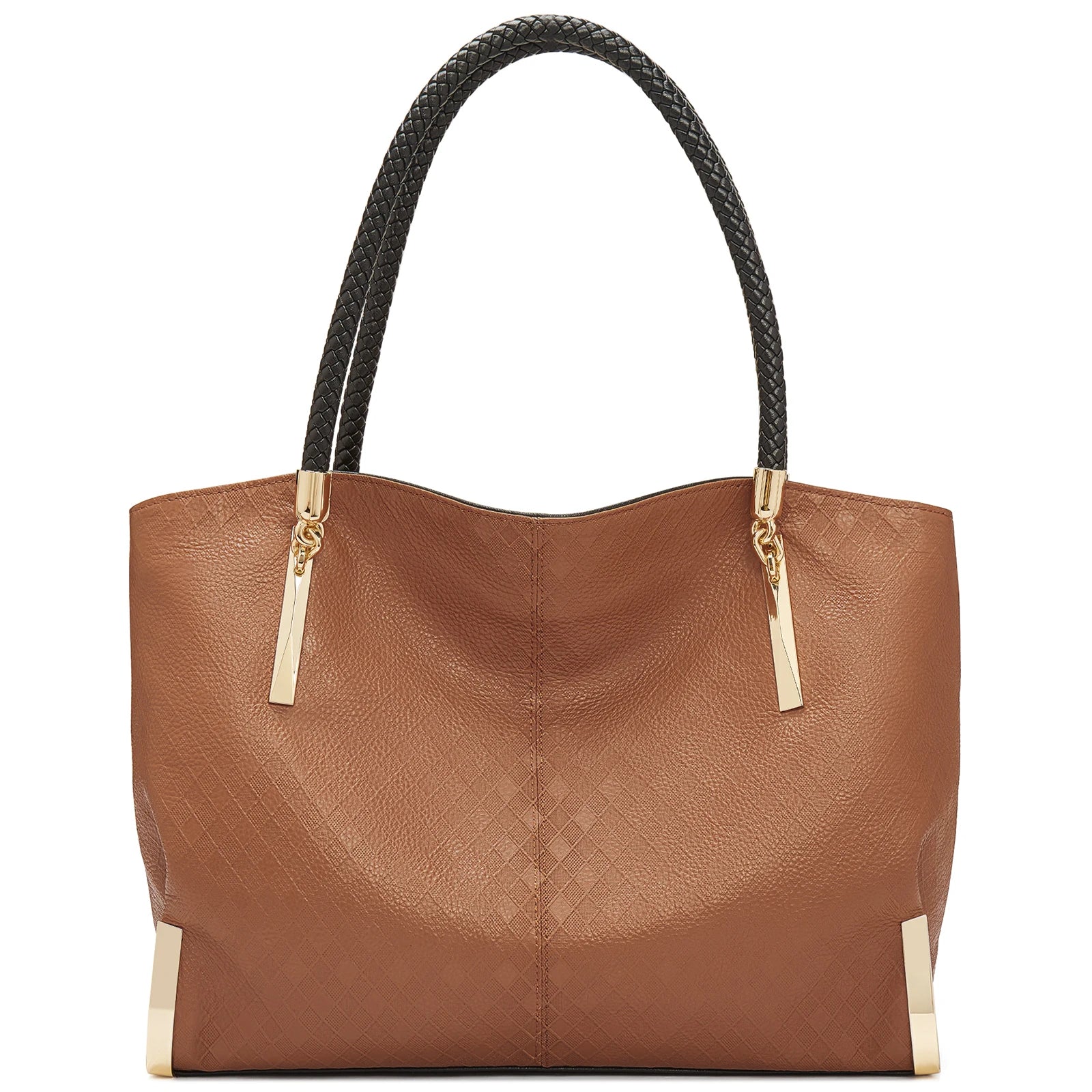 FOXER Genuine Leather Lady's Handbag Elegant Luxury Design Women Shoulder Bag Large Capacity Tote Bag Best Gift for Mom, Wife