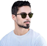 Rayban original Clubmaster 3016 Classic Square Sunglasses with Glass lenses in box