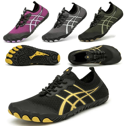 New Men's Hiking Sport Shoes Deep Squat Fitness Shoes Fishing Swimming Wading Shoes Surfing Diving Beach Five-Finger Shoes