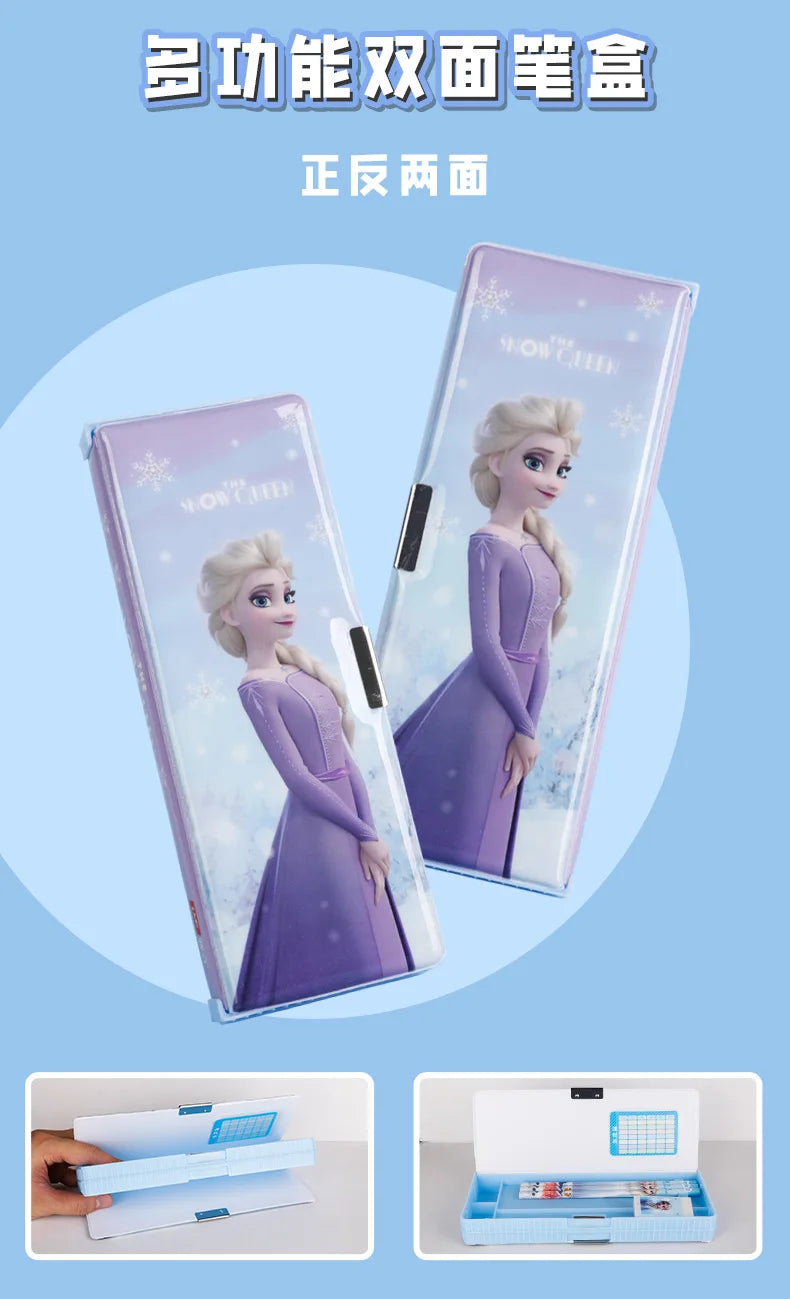 Disney Stationery Set Gift Box Mickey Minne SpiderMan Lotso Frozen Primary student School Supplies Boys girls Children's Gift