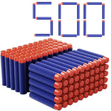 TISNERF 1000-50pcs Blue Solid Round Head Balls 7.2cm for Nerf Series Blasters Refill Darts Kids Toy Gun Accessories 