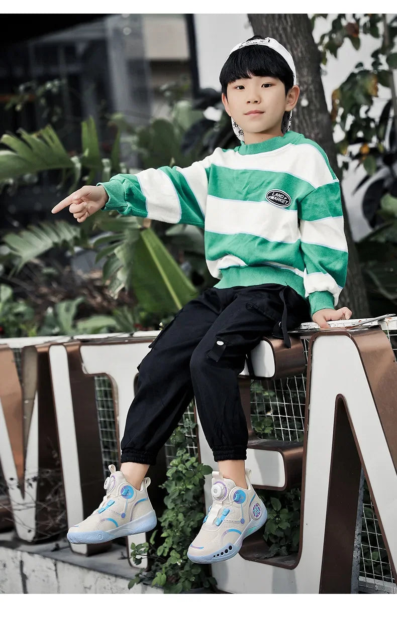 High Designer Basketball Shoes For Men Trend 2024 High Top Sneakers Brand Platform Non-slip Basketball Tennis Men Gym Shoes