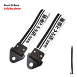 JDM Racing Culture Car Pendant Tow Strap Belt Tow Rope Ribbon Trailer Rope Bumper Towing Strap FOR NOS HKS Initial D Accessories