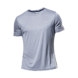 Long and Short-Sleeved T-Shirt Fitness Sports Tops Morning Running Ice Silk Quick Dry Outdoor Mountaineering Gym Clothing Men