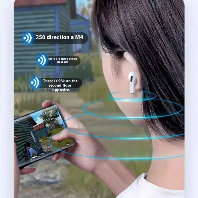 Xiaomi Pro6 auriculares Bluetooth 5,2 TWS 9D HIFI auriculares estéreo para juegos auriculares de llamada para iPhone Android Smartphones auriculares