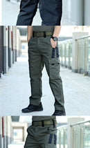 New Tactical Work Pants Men Outdoor Cargo Trousers Multi-pocket Waterproof Pant Autumn Spring Outdoor Workwear Hiking Trousers