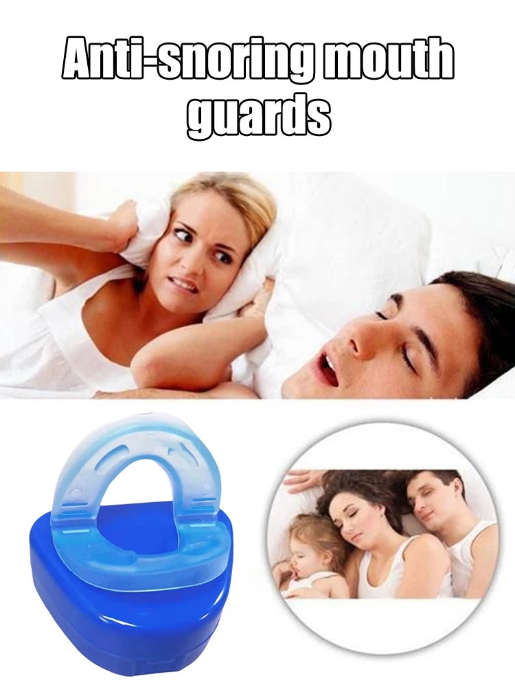 Anti-Snoring Mouthpiece Sleeping Devices Anti-Snore Mouth Guard Bruxism SnoringStopper Improve Sleep Mouthpiece Stop Snoring