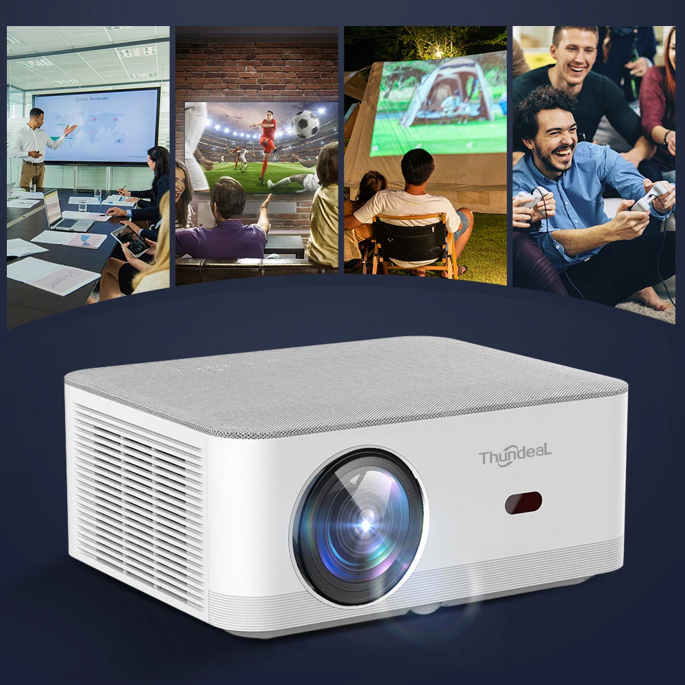 ThundeaL TD92Pro Mini Projector Full HD 1080P Projetor 5G WiFi Android 4K Video TD92 Pro Portable Beamer 3D Movie Home Theater