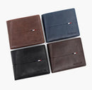 Slim Men Wallets New Short Zipper Card Holder Photo Holder Male Purse Simple Coin Pocket High Quality PU Leather Men's Wallet